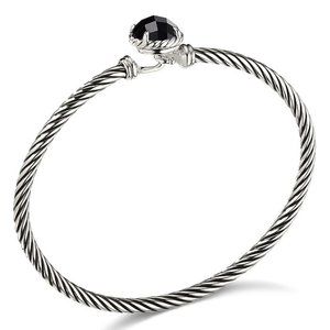 David Yurman Petite Chatelaine Bracelet with Black Onyx
